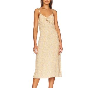 New Anna Nata Revolve Kat Dress in White Gold Arabis size XXS